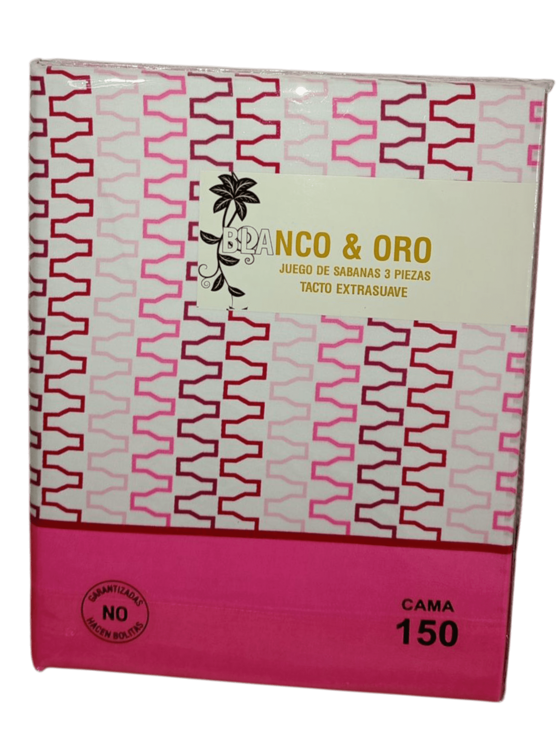 Juego Microfibra Hawai Rosa - 2