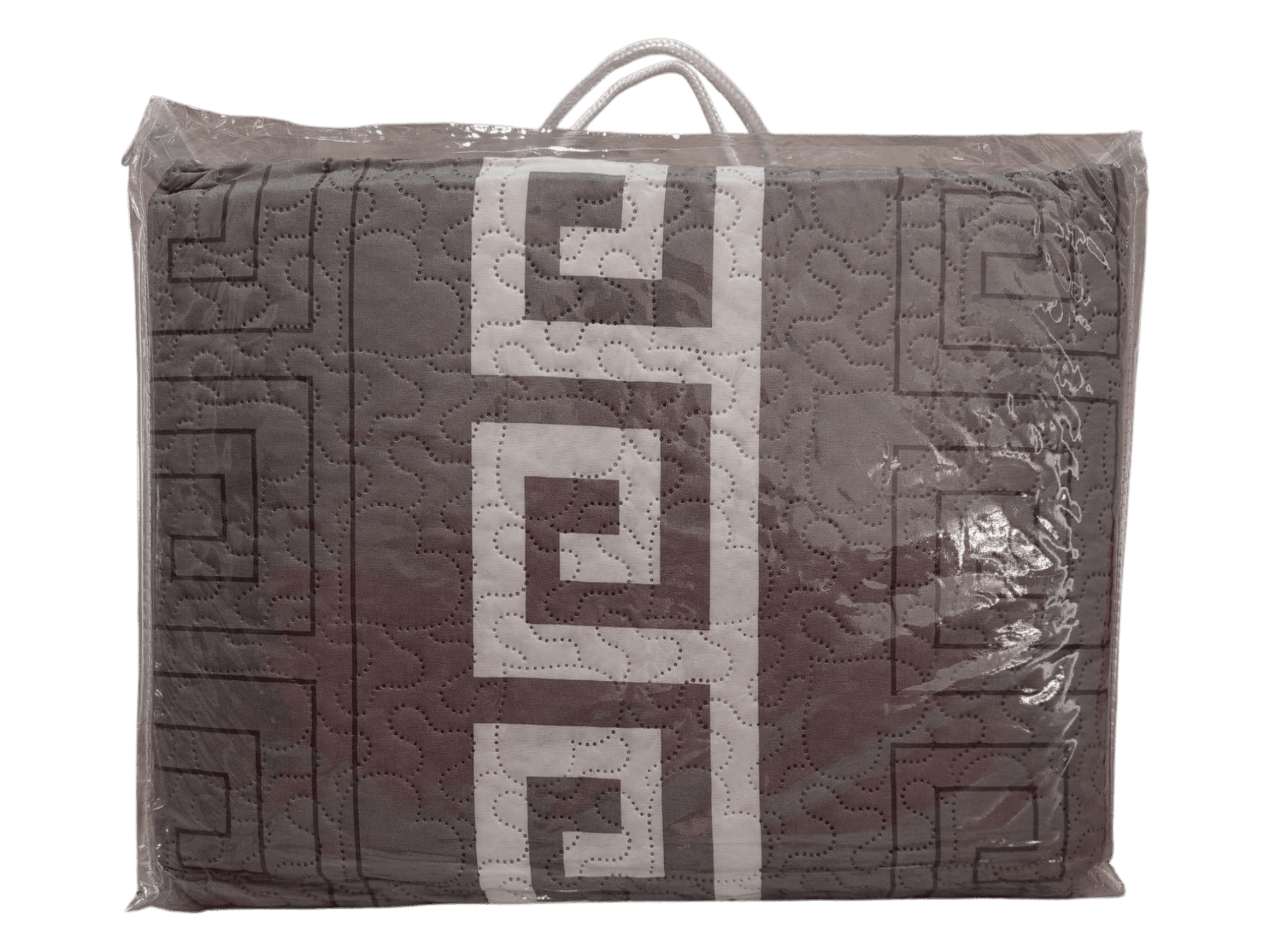 Colcha Versace Gris imperium + 2 Fundas de Cojin - 2